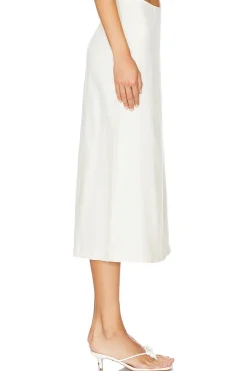 A Line Midi Skirt