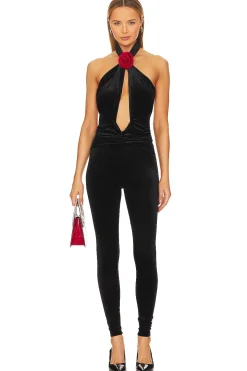 Abreen Velvet Catsuit