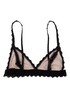 AFTER MIDNIGHT Tulle Peek-A-Boo Bra