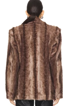 Agostino Faux Fur Jacket