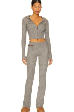 Aimee Cable Knit Hoodie