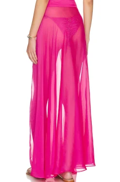 Alaia Maxi Slit Skirt