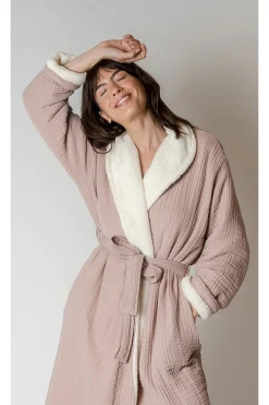 Alaia Sherpa Robe