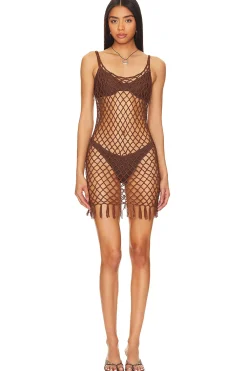 Alana Open Knit Dress