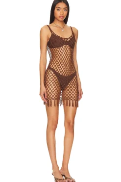 Alana Open Knit Dress