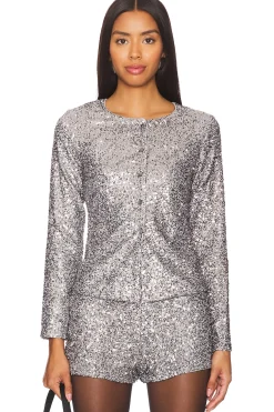 Alexa Sequin Cardigan