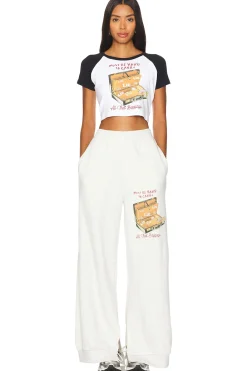 All That Baggage Terry Natural Sweatpants