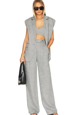 Amanda High Waisted Tailored Pant