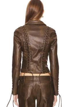 Amantilla Faux Leather Jacket