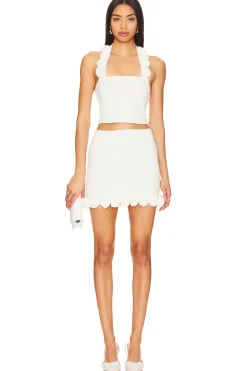 Amar Rosette Mini Skirt