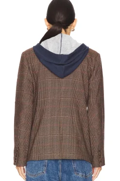 Amari Plaid Dickie Blazer