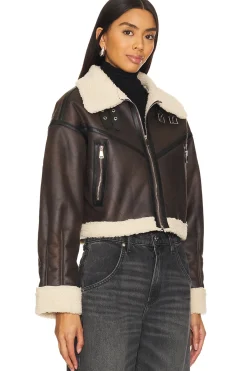 Amelia Faux Leather Jacket