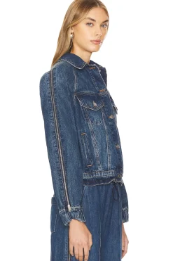 Amie Zippered Sleeve Jacket