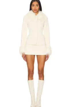 Anabella Faux Leather Jacket