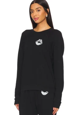 Anela Raglan F U Bear Crew Neck