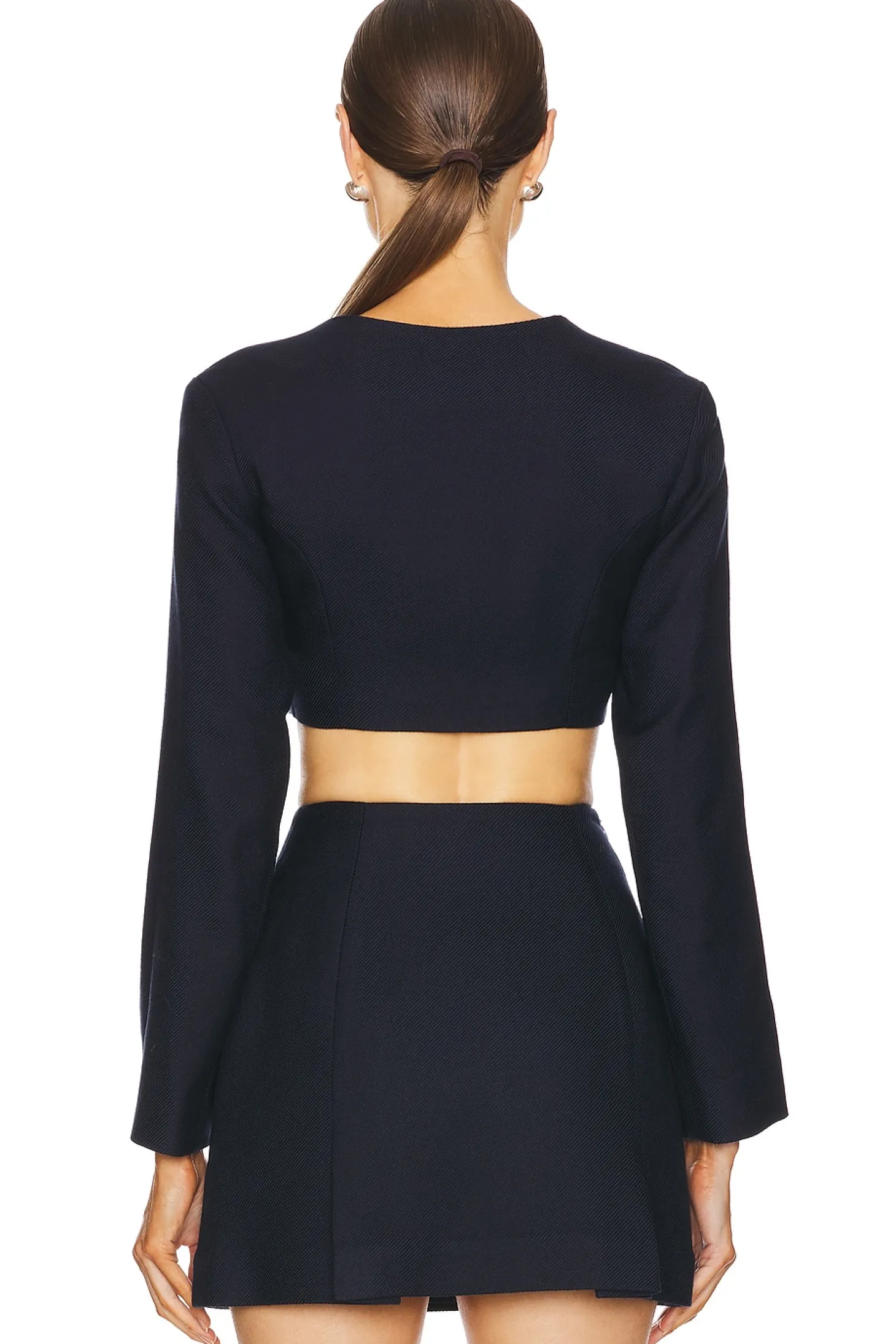 Apron Double-breasted Top