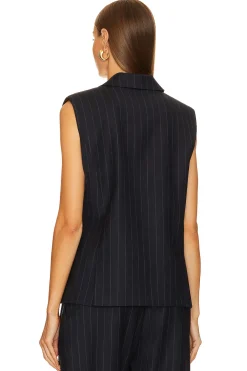 Arley Pinstripe Boy Blazer Vest