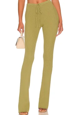 Artemis Lace Up Knit Pant