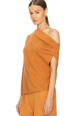 Asymmetric Drape Sweater