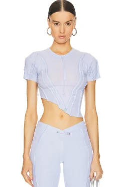 Asymmetric Short Sleeve Tee