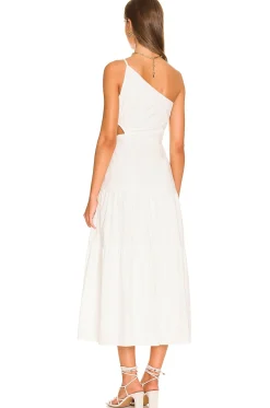 Bahati Poplin Cutout Dress