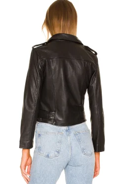 Balfern Gold Biker Jacket
