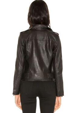 Balfern Leather Biker Jacket