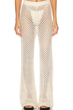 Balmy Crochet Knit Pants
