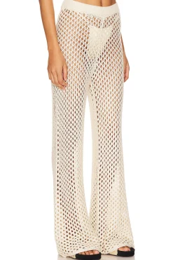Balmy Crochet Knit Pants