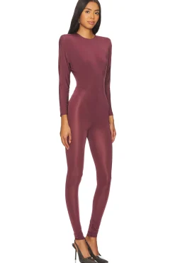 Batwing Jersey Catsuit