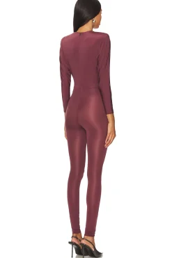 Batwing Jersey Catsuit