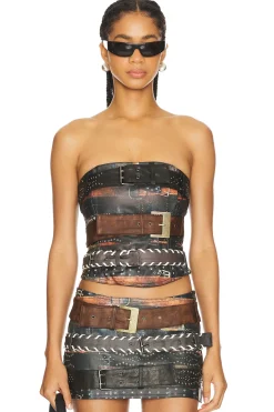 Belt Bandeau Top