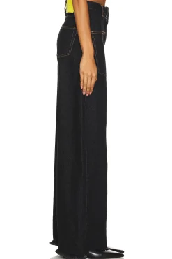 Black Denim Boyfriend Jeans