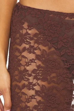 Black Swan Lace Maxi