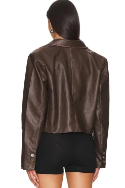 Blakely Faux Leather Jacket