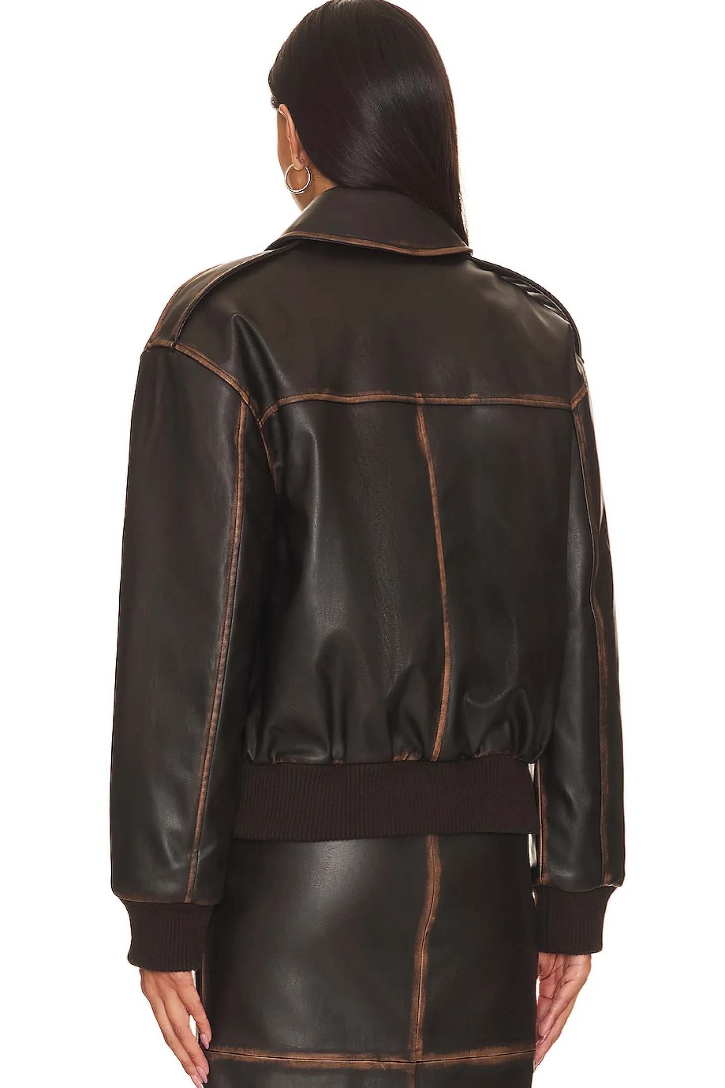Bo Faux Leather Jacket