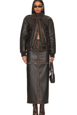 Bo Faux Leather Jacket