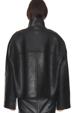 Bonded Leather Jacket