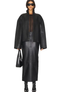 Bonded Leather Jacket