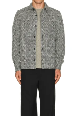 Boucle Tweed Shirt Jacket