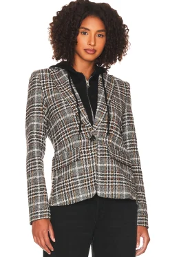Bradley Plaid Dickie Blazer