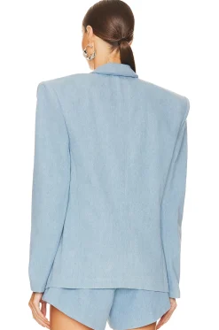 Britney Denim Blazer