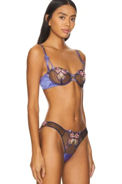 Butterfly Embroidery Balconette