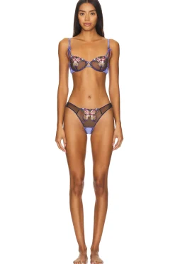 Butterfly Embroidery Balconette