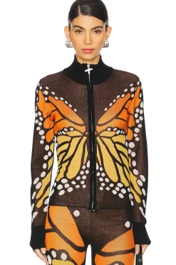 Butterfly Zip Jumper