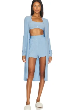 Button Scoop Bra Top