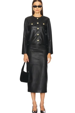 by Marianna Barb Leather Jacket