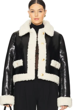 by Marianna Corsica Faux Sherpa Jacket