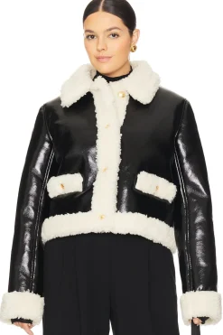 by Marianna Corsica Faux Sherpa Jacket
