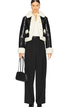 by Marianna Corsica Faux Sherpa Jacket